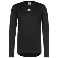 adidas - Techfit warm Long Sleeve Top - Zwart Compressieshirt