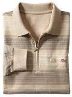 Marco Donati Poloshirt Shirt met lange mouwen (1-delig)