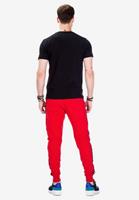 Cipo & Baxx T-Shirt mit Logo Hologramm Aufdruck
