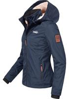 Marikoo dames tussenjas Erdbeere met dubbele kraag & fleecevoering