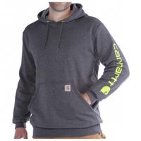 Carhartt Langarmshirt Carhartt Kapuzensweatshirt grau