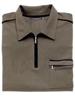 Catamaran Heren Poloshirt met korte mouwen rietgroen GrÃ¶ÃŸe