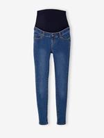 VERTBAUDET Naadloze skinny zwangerschapsjeans verschoten blauw