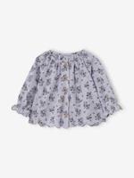 Baby-Set: Bluse & Haarband blau