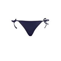 strik bikinibroekje donkerblauw