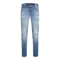 JACK & JONES JUNIOR low waist slim fit jeans JJIGLENN stonewashed