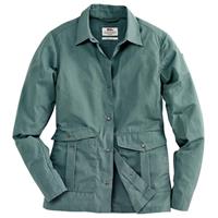 Fjällräven Damesjack Greenland Shirt Jacket W, blauw-groen