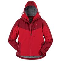 Damesjas Finnveden Hybrid Extreme, zwart-rood