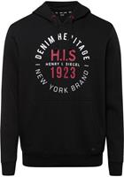 H.I.S Hoodie met markante koordjes