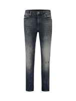 Purewhite The jone w0511 blue denim