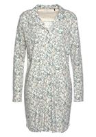 Schiesser Schiesser Nachthemd lange mouw light blue 176995 40/L