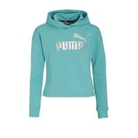 Puma Ess+ Logo Cropped Hoodie Tr G