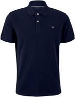 Tom Tailor Basic poloshirt, Mannen, blauw, Größe XXL