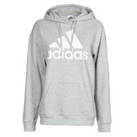 adidas - Essentials Boyfriend Logo Hoodie - Grijze Hoodie