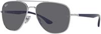 RAY-BAN RB 3683 Unisex Zonnebril, zwart