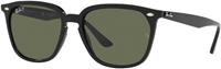 RAY-BAN RB 4362 Unisex Zonnebril, zwart