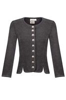 Trachten Strickjacke anthrazit Johanna 132444