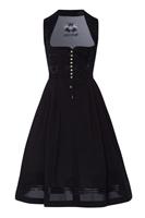 Moser Dirndl lang 80cm Gastro schwarz Nicki 004562