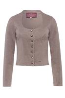 Lieblingsgwand Trachten Strickjacke taupe Achensee 002882 - limitiert