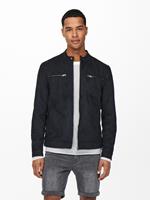 Only & Sons Jacke Onswillow Fake Suede Jacket, Black