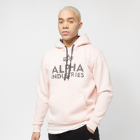 alphaindustries Alpha Industries MÃnner Hoody Foam Print in weiÃŸ