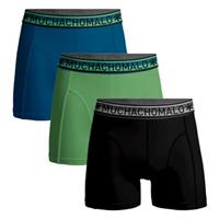 Muchachomalo 3 stuks Cotton Stretch Solid Color Boxer 