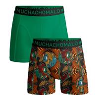 Muchachomalo 2 stuks Cotton Stretch Rastafarian Boxer 