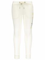 Like Flo Meisjes broek geborduurd - Off white