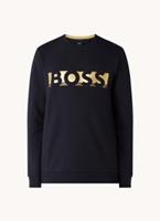 BOSS Salbo Large Logo Crew Sweatshirt Herren