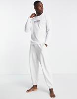 Polo Ralph Lauren Underwear Shirt met lange mouwen en labelprint, model 'LIQUID'