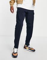 Broek Selected Slim Tapered Wick 172 Cargo Pants - Dark Sapphire