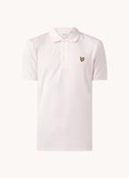 Lyle & Scott Regular fit polo van biologisch piquÃ© katoen met logo