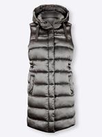 Bodywarmer in grijs van Rick Cardona