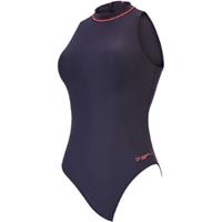 1-delig zwempak voor dames Zoggs Cable Zipped Hi Neck