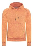 Rusty Neal Gewassen hoodie met een used look