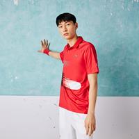 Lacoste Herren  Sport x Novak Djokovic Poloshirt - Rot / Weiß 