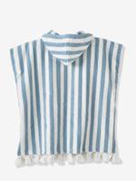 Badponcho voor kinderen Oeko-TexÂ blauw