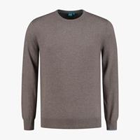 District Indigo Pullover Crewneck Brown  
