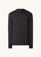 Hugo Boss Pado regular fit polo met logo en stretch