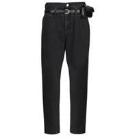 Liu Jo White Korte high waist jeans met steekzakken