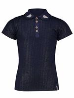 NoNo Shirt Korte Mouw  - Donkerblauw - Polyester/elasthan