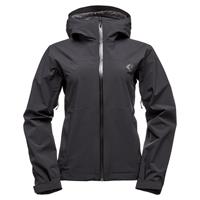 Black Diamond StormLine Stretch Rain Shell Women black,dunkelblau Damen 