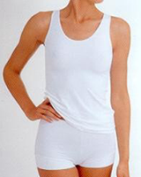 Avet dames hemd microfiber 7591 - Polyamide dames onderhemd - Naadloos Singlet