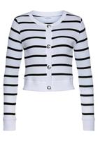 Lascana Shirtjacke aus weicher Rippware