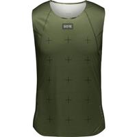 Gore Wear Contest Daily Singlet Mens Donkergroen