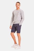 KnowledgeCotton Apparel - Chuck Regular Chino Poplin Shorts Vegan - Vrijetijdsbroek, blauw