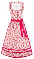 Naber Collection Dirndl Dames, midi met bloemmotief (2-delig)