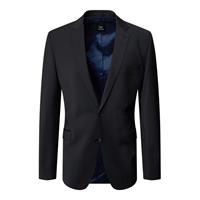 Strellson Slim fit 2-knoops colbert met vallende revers 'Flex Cross'