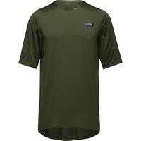 Gore Wear Trailkpr Tech Jersey Mens Donkergroen