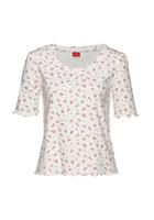 s.Oliver RED LABEL Beachwear Pyjama top met pofmouwen